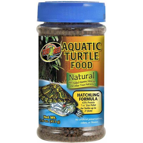 Zoo Med - Natural Aquatic Turtle Food Hatchling Formula - 45 g