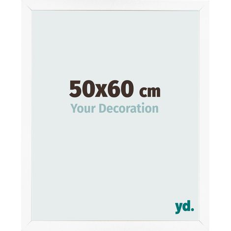 yd. - Cadre photo 50x60 - Blanc Mat - MDF - Bologna (1/5)