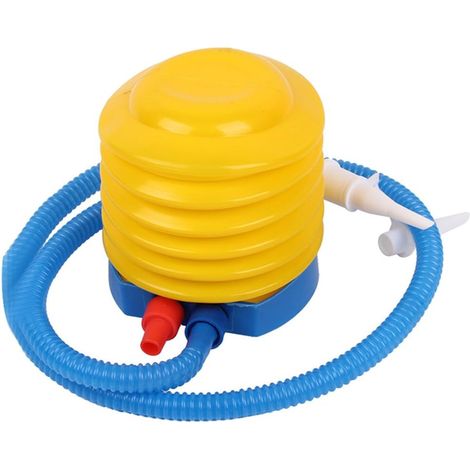 Beauty-Top-Tipps: Handluftpumpe für Kinder, blau-gelb, aus Kunststoff, Spielzeug