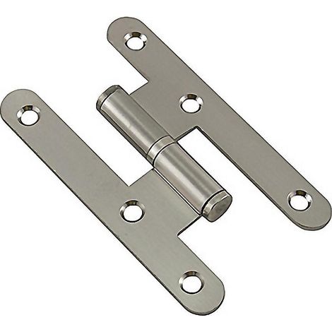 BECUSA pernio 403-100 i c/redondo niquel satin caja 20 , Pernios para puertas de madera 403 IzquierdaCanto redondoMedidas : 100x57x2mmAcabado niquel satinadoCaja de (1/2)