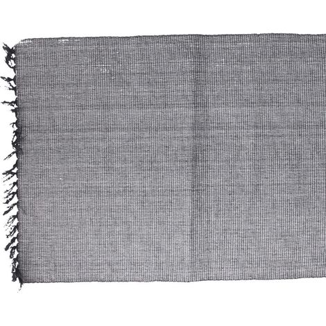 Mantel individual rectangular 35x50 cm en algodón reciclado gris Basic Line