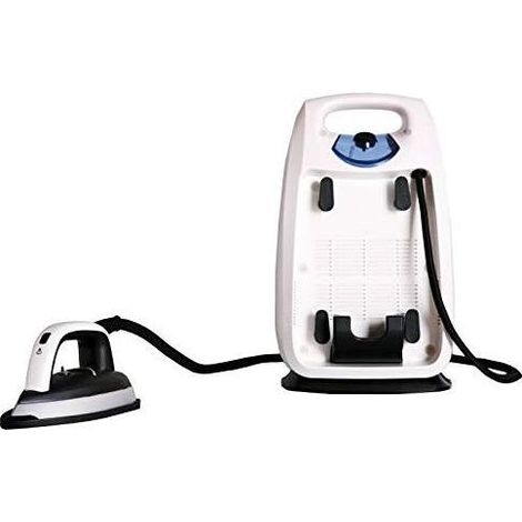 DCG DB8200 Super Professional Ferro da stiro con caldaia a carica continua 2200 W serbatoio 650 ml piastra ceramica vapore regolabile colore Bianco Nero