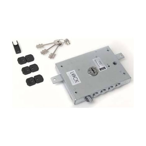 Serratura Metallo Applicare Ser 611 Dierre Atra Dm M4 Tripl+Scr Ip.Mm 28 E.Mm 63 Dx - 1 Pz