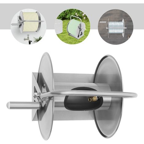 Metal Hose Reel, Essential Garden Accessory for Neat Hose Storage (1/5)