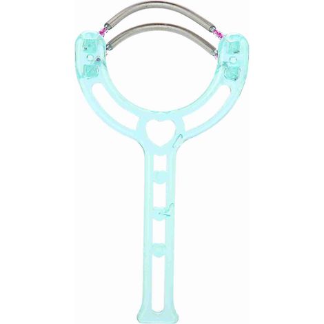 Épilateur portable visage et lèvres, appareil à ressort en plastique vert-AquaForge (1/5)