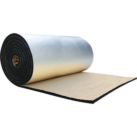 Selbstklebende Schaumstoff-Wärme- und Schalldämmung mit Aluminiumfolie, für Dächer, Werkstätten und Wohnmobile (1/5)