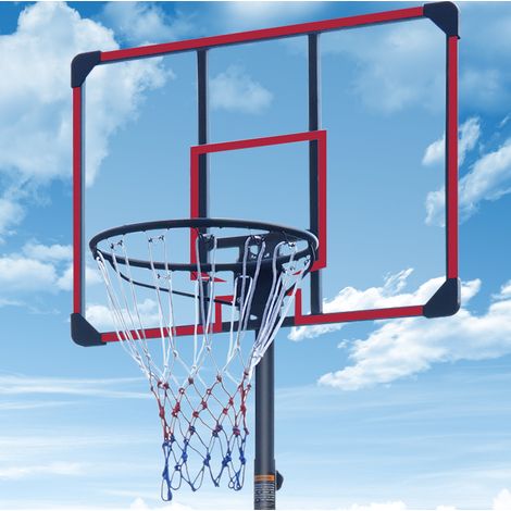 Canestro da basket con base regolabile 228,6-280,42 cm con ruote HAVRYA (1/4)