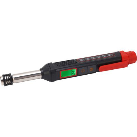 Détecteur de fuites de gaz, analyseur de gaz combustible portable avec écran LCD rétroéclairé et alarme sonore et visuelle. (1/5)