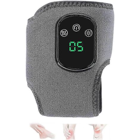 Emsense Fußmassagegerät 2025 – Kabellos, tragbar, Dreifach-Methode, 3 Vibrationsmodi, beheizte Knöchelmanschette – Für Zuhause, Büro und Reisen – 1 Stück (1/5)