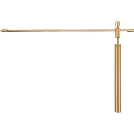 Tige de Radiesthésie en Cuivre Rétractable pour Détection d'Eau et Objets Enterrés (1/4)