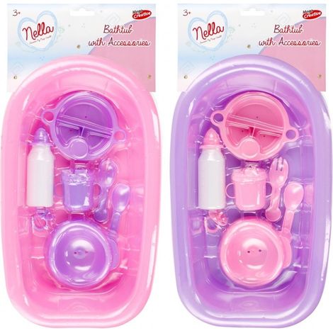 Vasca da bagno Nella mix con accessori