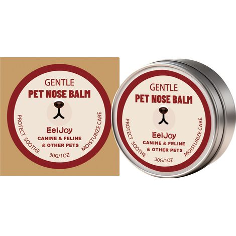 Feuchtigkeitsspendendes Nasenwachs für Haustiere pflegt die Nase Ihres Tieres sanft, hält sie geschmeidig und macht sie zum Lecken. Geeignet für Katzen und Hunde. – 30 g -- BIEMMEDUE (1/5)