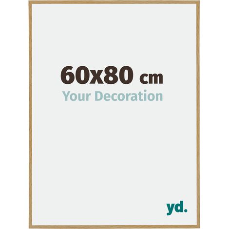 yd. - Cadre photo 60x80 - Hetre Clair - Plastique - Evry