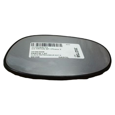 [PRODUIT D'OCCASION] Glace Retroviseur Exterieur G CITROEN C3 I Phase 2 2005-2010 ♻️ Ref Oe. 8151ga - Garantie à vie (1/3)