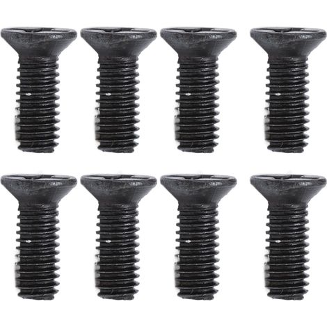 Vis à tête fraisée cruciforme galvanisées noires DIN 965 - Assortiment M3x8 (50 unités) (1/5)