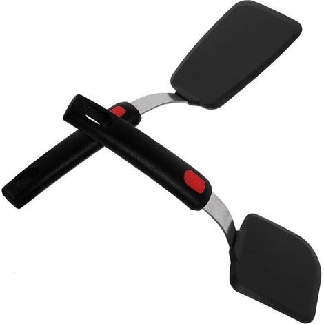 2Pcs Spatule En Silicone Friteuse à Air Ninja Double Crêpe Cuisine Entrée Poêle Gadgets Casserole Moule à Biscuits Accessoires (1/4)