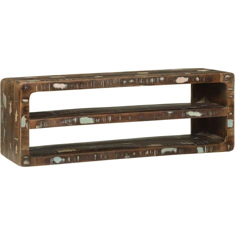 Meuble TV,Banc TV,Armoire TV 100 x 32 x 36 cm Bois massif de récupération CFW286412 (1/5)