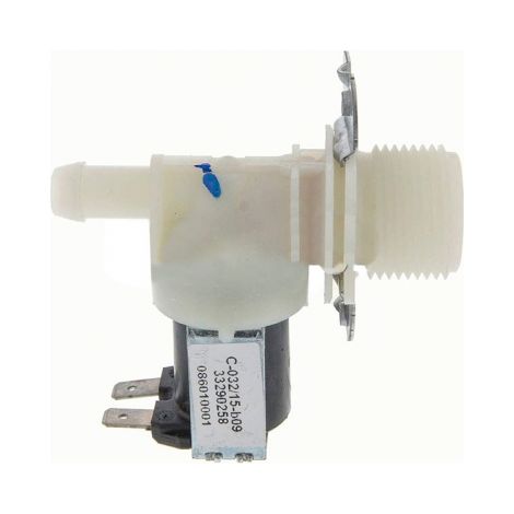 Electroválvula Estándar 1 Vía  Salida Recta 180º  Universal  Control de Entrada de Agua