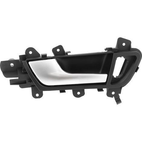 Audi A4 B8 07-15 Manija interior de puerta trasera izquierda PLATA (1/2)