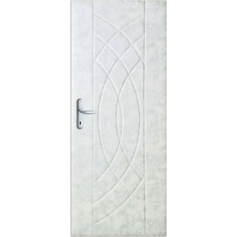 Tapicería de puerta Elle 14 gris claro de 95 cm (1/5)