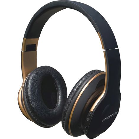 Esperanza EH220 Bluetooth headphones Headband. Black (1/2)