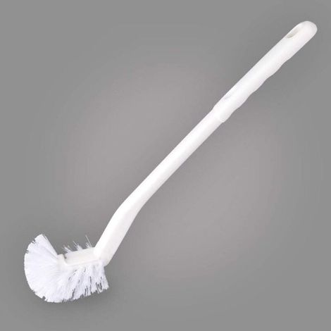 Brosse WC Plastique Manche Long Décontamination forte Brosses de nettoyage Accessoires de salle de bain (Brosse WC) (1/4)