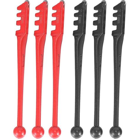 6pcs 2mm-20mm Carbide Tip Glass Cutting Tool Compatible with Glass Cutting (1/5)