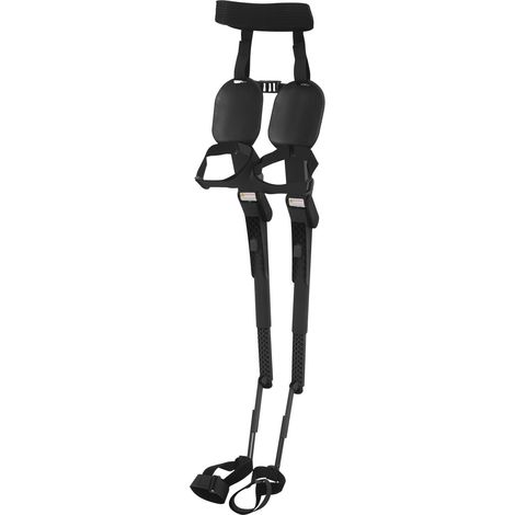 Silla portátil invisible con exoesqueleto, silla portátil, taburete para pescar al aire libre, acampada, pesca, asiento ergonómico portátil para las piernas, ligero, compacto, plegable, hasta 150 kg (1/5)