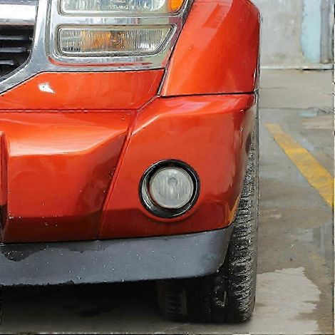 Nebelscheinwerfer-Abdeckung für Honda Nitro (2007–2012), Außenzubehör, ABS, Schwarz, Ausführung 1023
