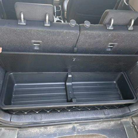Suitable for 2007-2017 Suzuki Jimny JB43 trunk storage box, folding combination organizer. (1/4)