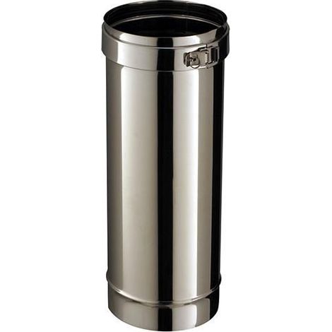 Tube droit 45 cm CONDENSEUR - diamètre 100 ED 450 - 100 CD, POUJOULAT, Réf. 44100004/9999