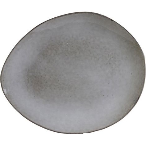 6 Dessertteller 22 cm Galet Grau - Au Grès Du Temps - Home Deco Factory - Cmp
