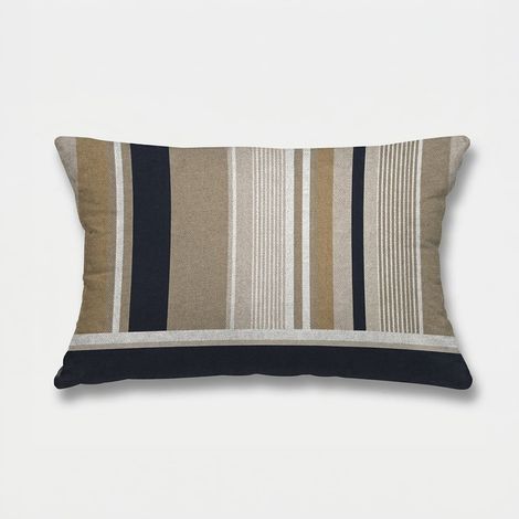 Cuscino rettangolare arredo in velluto con piping Yala - Multicolore 1 (1/2)