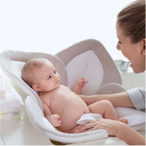 Online Store - Coussin de Bain - Siège de bain pour bébé - Gris+Jaune - Mixte - 0 mois - Naissance - 80802.5 cm (1/4)
