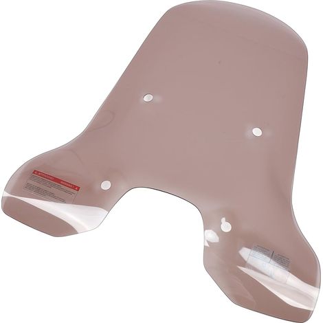 Pareil de Pare-brise à Double Bulle Panneau PMMA Incassable pour Sprint, Très Transparent, Déflecteur de Vent avec Support, Robuste et Facile à Installer (GREY) (1/5)