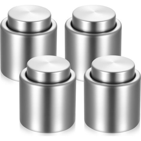 4 Pcs Bouchon Bouteille Champagne, Bouchon Champagne Garde Bulles (1/5)
