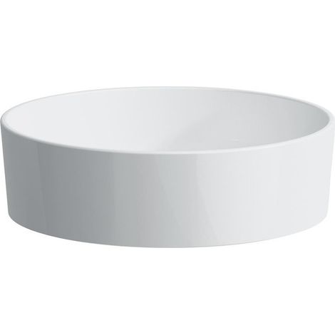 Vasque pour lavabo KARTELL 420 x 420 x 135 mm, sans trop-plein, sans LAUFEN blanc