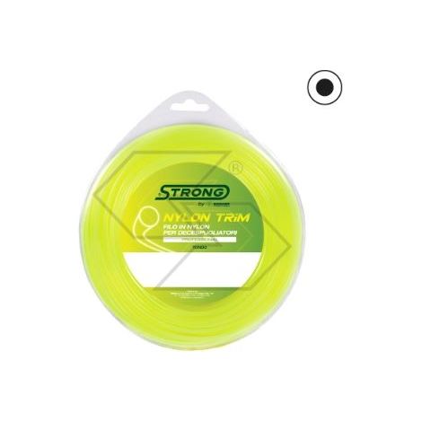 Valva filo per decespugliatore STRONG sezione tonda Ø 2.0 mm lunghezza 100 m