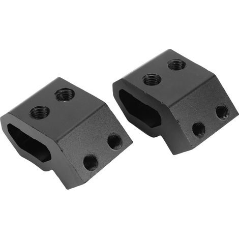 Clip angle rail boîte à outils, trou fileté M8, support remplacement Packout noir (1/5)