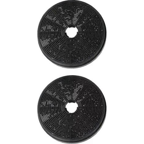 2 Stück Aktivkohlefilter für Dunstabzugshauben (175 mm x 175 mm x 35 mm) (1/4)