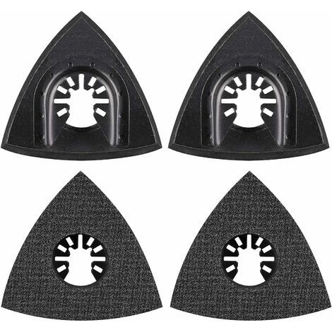 Sanding pad and backing plate - Delta Multi-tool Sanding Pad Accessories for Mounting Pad, Multi-Tool Blade, Oscillating Tool Accessories for Worx Mikita Dewalt Power Tool, Worx Tool, Bosch (1/5)