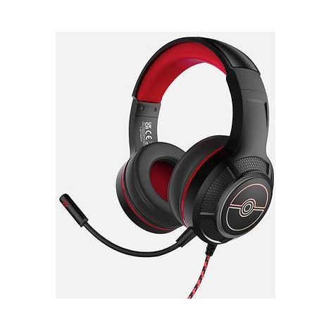 OTL Technologies Pokémon PK0904 Kopfhörer & Headset Kabelgebunden Kopfband Gaming Schwarz, Rot (1/5)