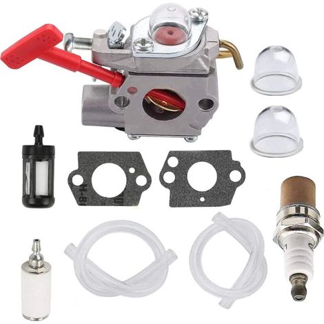 Carburador Hippotech para Walbro WT-458 WT-220 WT-318 WT-318X para Homelite 07256B para desbrozadora Ultra 25CC A04445A