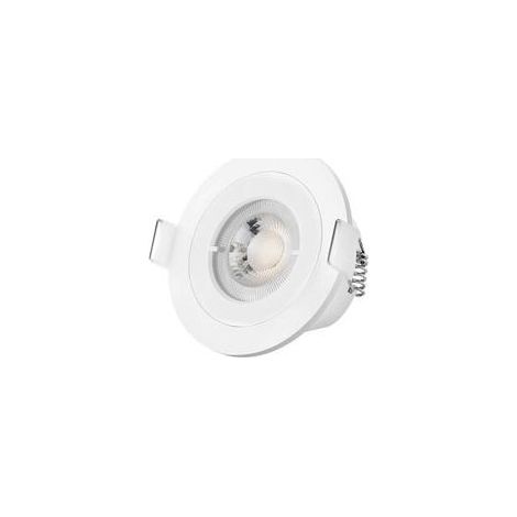lot de 6 Spot LED Encastrable Extra Plat IP65 étanche OREiN 4.5W Spots de Plafond Spots Encastrés LED Blanc Chaud 3000K éclairage Encastrés pour salle de bain, salon, couloir, bureau, blanc (1/5)