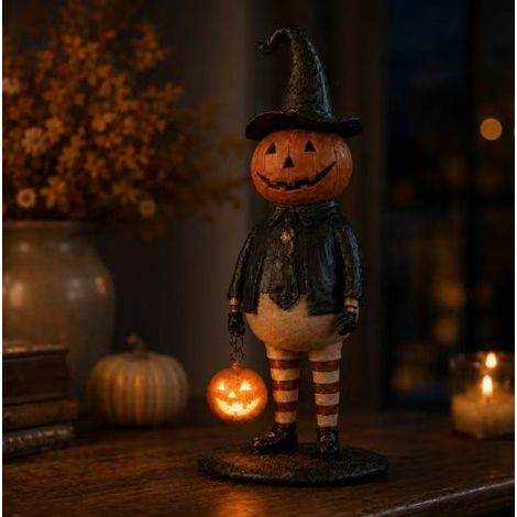 Einzigartige, niedliche und exquisit gestaltete neue Halloween-Kürbislaterne zum Anstecken – Halloween-Kürbislaterne zum Anstecken –