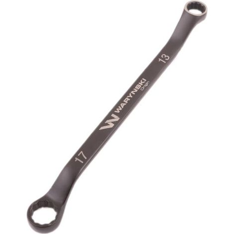 Chiave ad anello offset 13 x 17 mm. CrV standard ASME B107.9 Waryński (1/2)