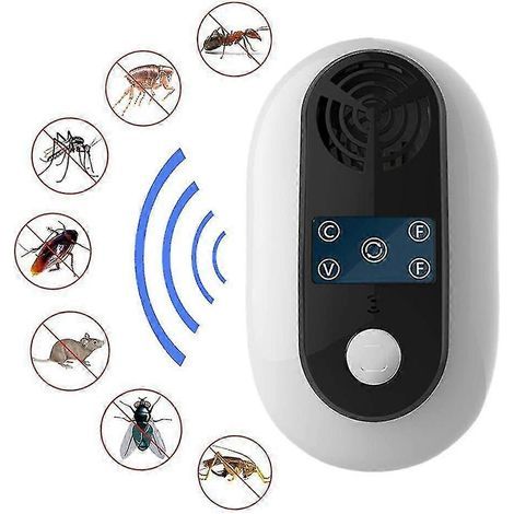 Ultrasonic Pest Repeller Electric Plug In Mouse Rat Spider Repellent Control (1/5)
