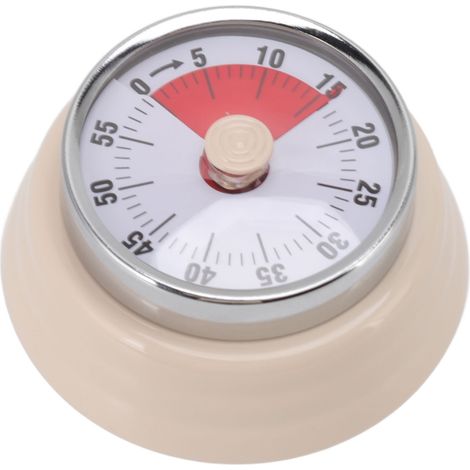 Horloge magnétique ronde, minuteur visuel de 60 minutes avec compte à rebours, idéal pour les enseignants, les enfants en classe, les devoirs, la lecture, les adultes, la cuisine, le bureau, la salle (1/5)