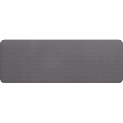 Bath Mat Rubber Non Slip Absorbent Bathroom Rugs Quick Dry Bath Rug for Kitchen, Bathtub Side Floor, Shower Room Dark Grey (43 x 120cm) (1/5)