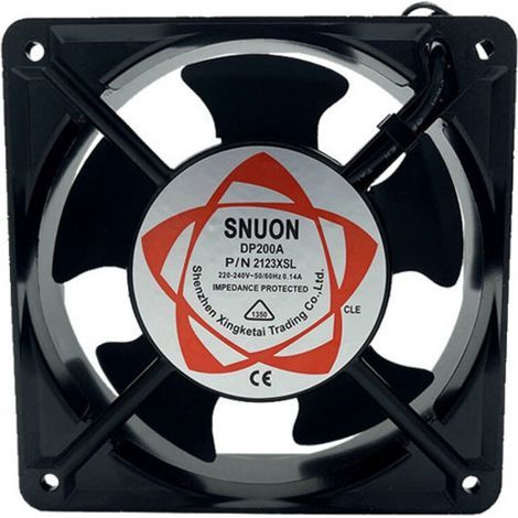 Compatible with SUNON DP200A 220/240V 0.14A 12CM 12038 120x120x38mm cooling fan (1/2)